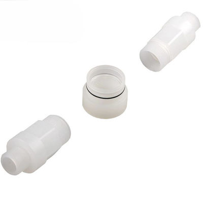 ชิ้นส่วนที่หมุน CNC ความแม่นยําจากพลาสติก PP 0.02mm 0.010-0.002mm ความอดทน