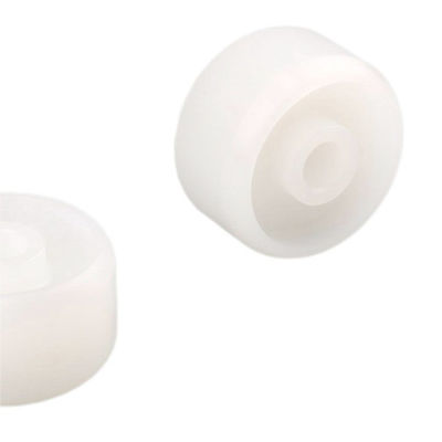 ชิ้นส่วนที่หมุน CNC ความแม่นยําจากพลาสติก PP 0.02mm 0.010-0.002mm ความอดทน