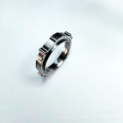 3 4 5 Axis ความละเอียดไทเทเนียม CNC Milling ส่วน OEM Custom
