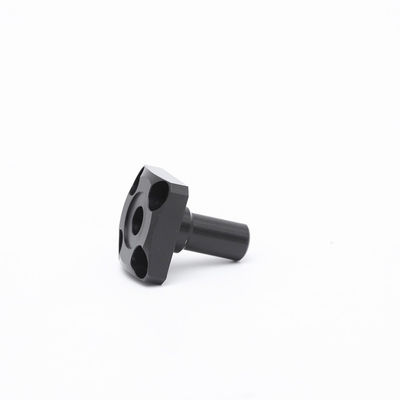 3 Axis Precision Plastic CNC Milling Sandblasting Anodizing Zinc Nickel Plating Polish สีขาว