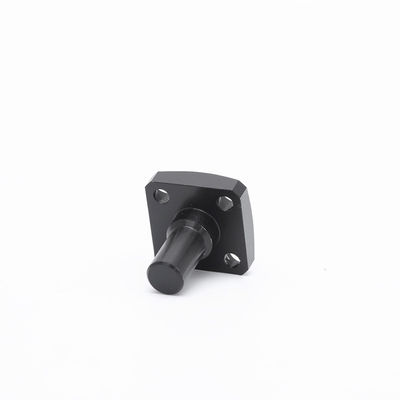 3 Axis Precision Plastic CNC Milling Sandblasting Anodizing Zinc Nickel Plating Polish สีขาว