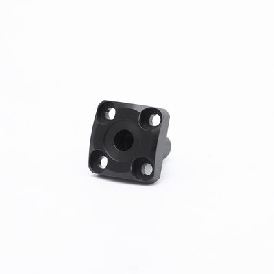 3 Axis Precision Plastic CNC Milling Sandblasting Anodizing Zinc Nickel Plating Polish สีขาว