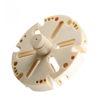 0.05 มม ความอดทน PEEK CNC แผงย้อนชิ้น CNC Lathe CNC การแปรรูป