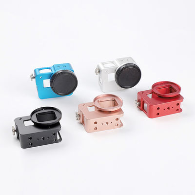 อัลลูมิเนียม กล้องโลหะ CNC ชิ้นส่วนการแปรรูป การเคลือบทรายการเป่า Anodizing