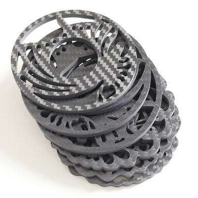 ปรับปรุง CNC Milling สายใยคาร์บอน 0.05 มิลลิเมตรความอดทน