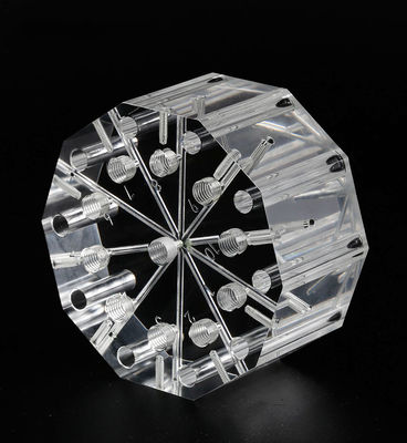 การแปรรูป CNC ความแม่นยํา อะไหล่พลาสติก การเลือง การเป่าทราย Anodizing